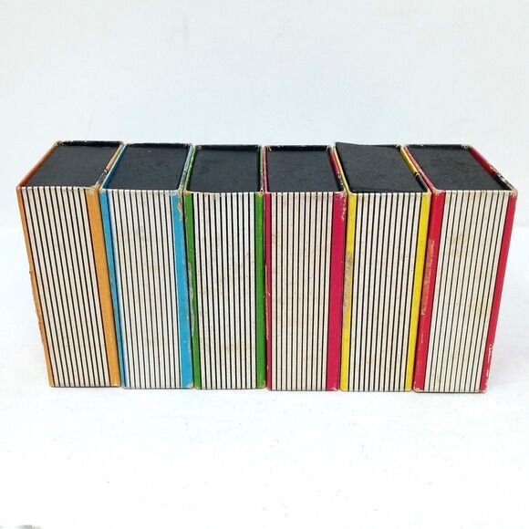 Vintage Whitman Treasure Kit Set of 6 Miniature Card Games Rummy Crazy Eights - Picture 10 of 13